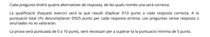 test policia local p local catalunya