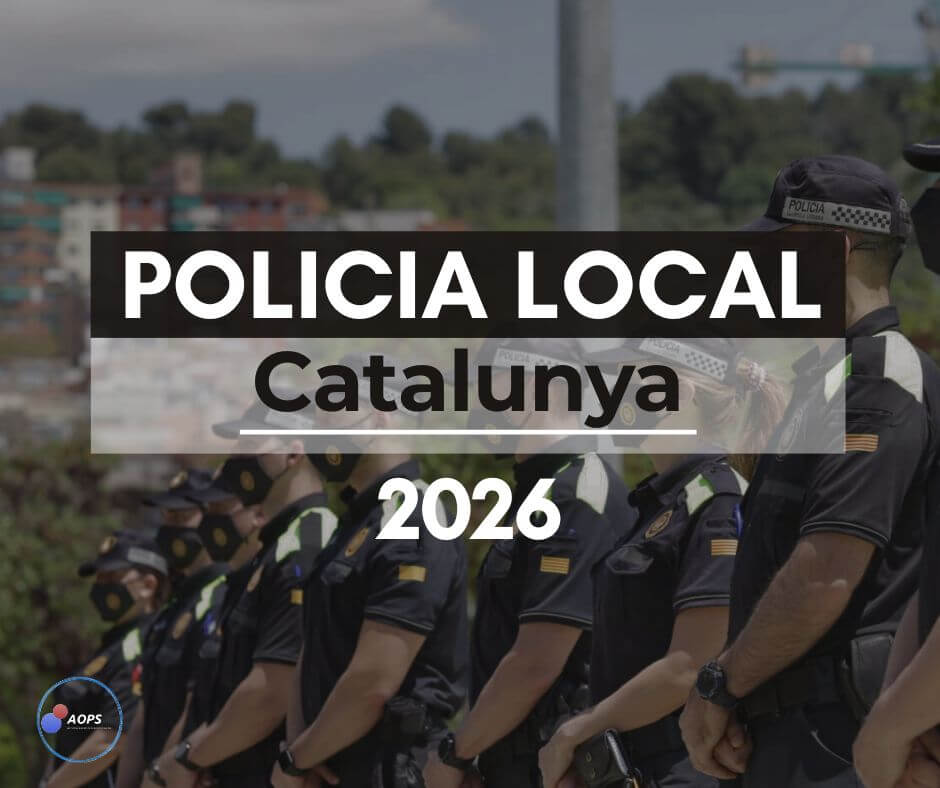 curso de policÍa local 2026