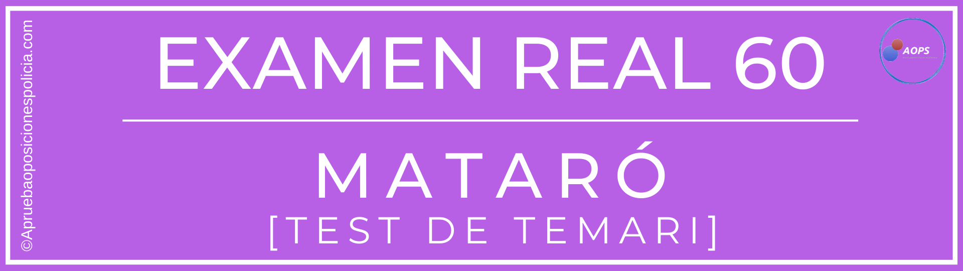 test temario Mataró